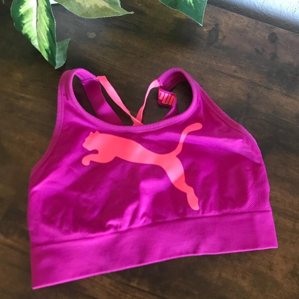 Puma Pink Sports Bra